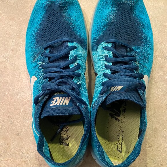 Nike Free RN Flyknit Training Shoes - Size 8 - Picture 5 of 8